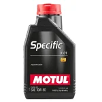 Huile moteur Motul Specific 0101 10W50 100% Synthèse Abarth Fiat 1L